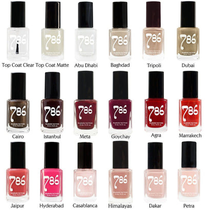 6-Piece Nail Polish Set (Choose Your Colours)-THE GLAM COLLECTION 🌟