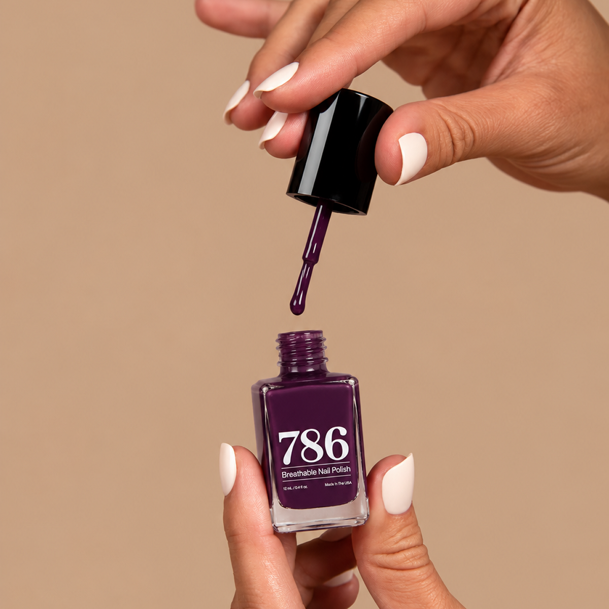 Breathable nail polish