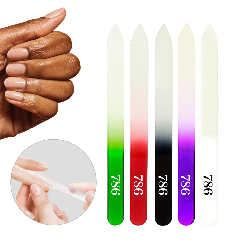 786 Cosmetics Crystal Nail Files - Choose A Colour