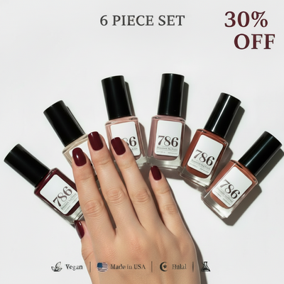 Nail Polish Set 6 Piece (Choose Your Colours)