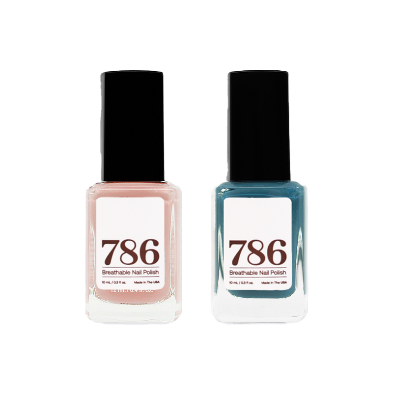 Beirut and Chefchaouen - Breathable Nail Polish (2 Piece Set)