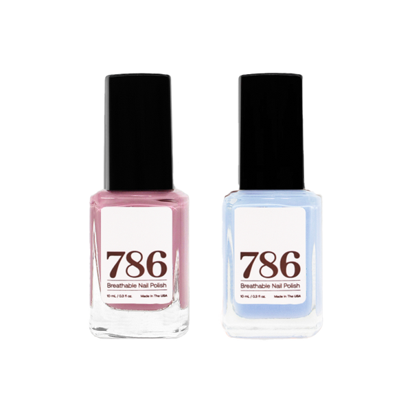 Isfahan and Azores - Breathable Nail Polish (2 Piece Set)