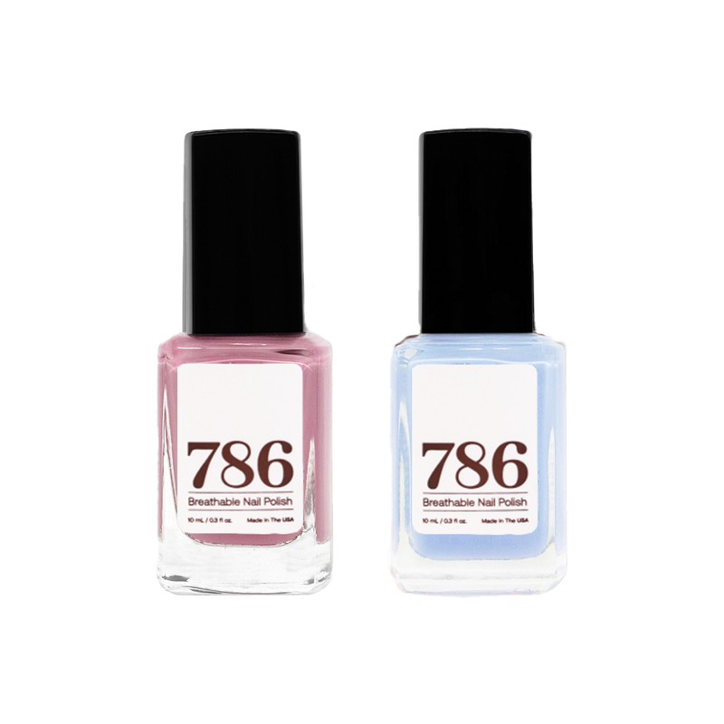 Isfahan and Azores - Breathable Nail Polish (2 Piece Set)