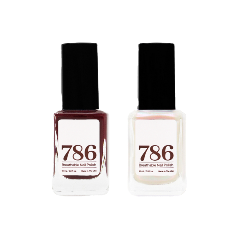 Istanbul and Bahrain - Breathable Nail Polish (2 Piece Set)