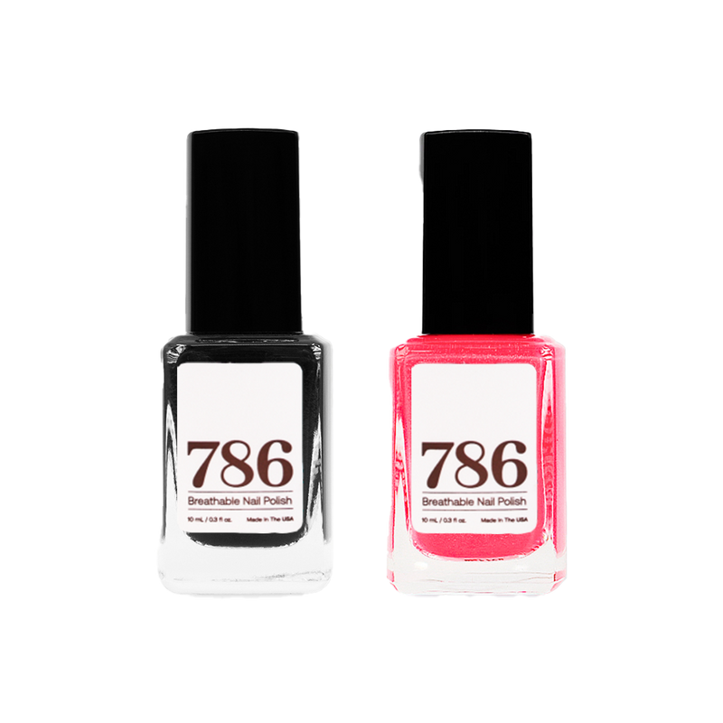 Java and Dhofar - Breathable Nail Polish (2 Piece Set)