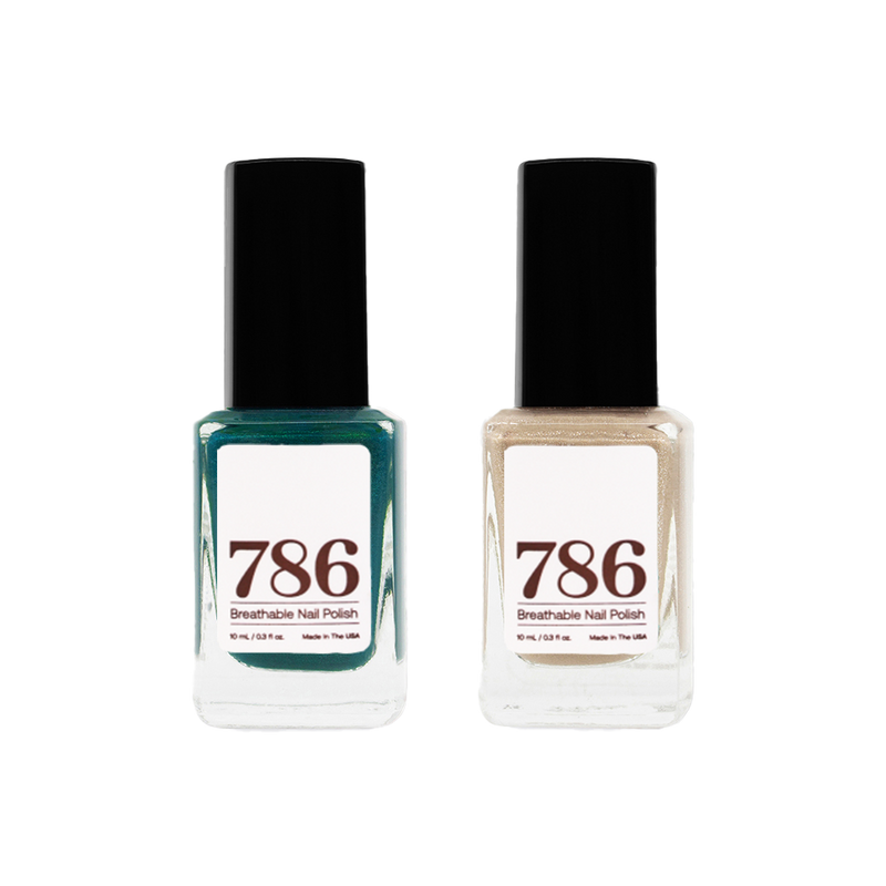 Karachi and Tripoli - Breathable Nail Polish (2 Piece Set)