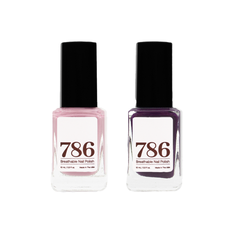 Kashmir and Pretoria - Breathable Nail Polish (2 Piece Set)