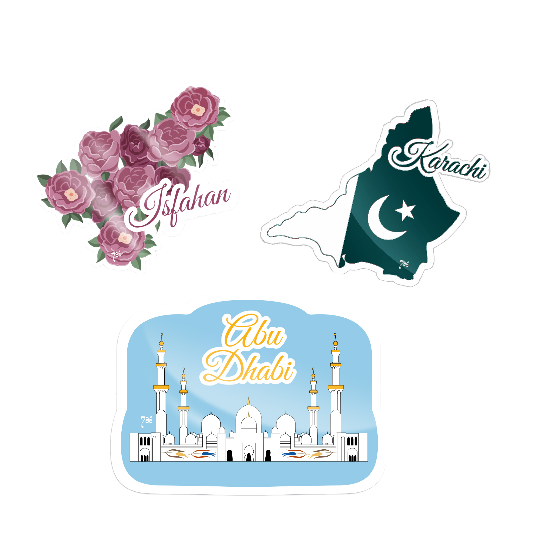 786 Cosmetics - Pack of 15 Stickers